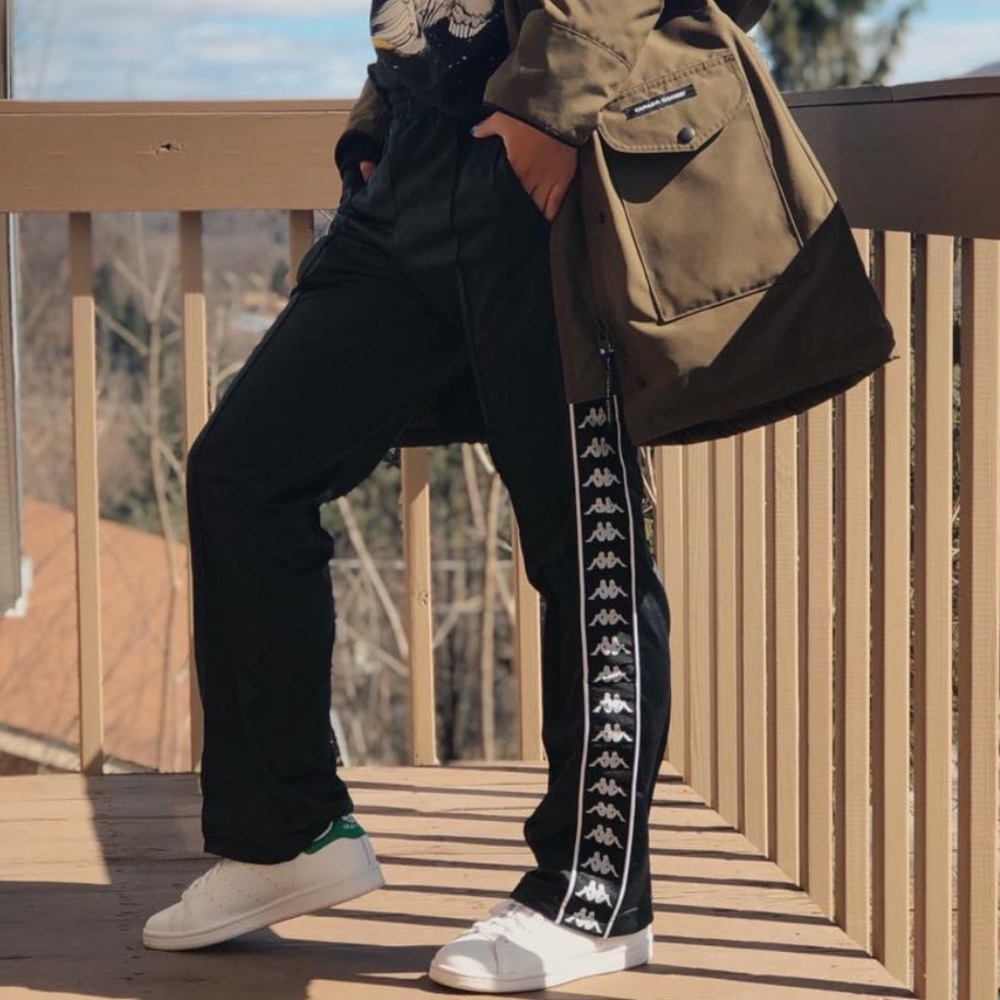 Kappa Bootcut Track Pants